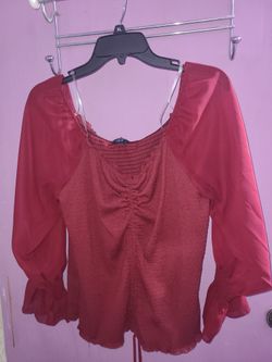 Red Blouse