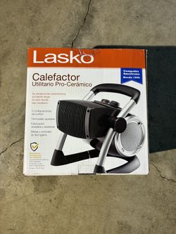 Lasko 1500-Watt Electric Pro-Ceramic Utility Portable Space Heater Pivot Power