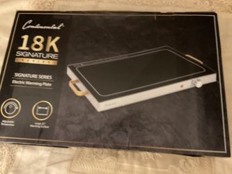 New continental signature series, electric warmer plate