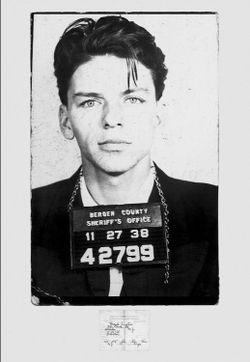 Frank Sinatra Mug Shot Wall Poster 24"x36"