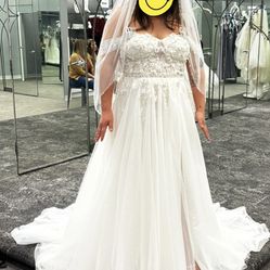 David’s Bridal Wedding Dress