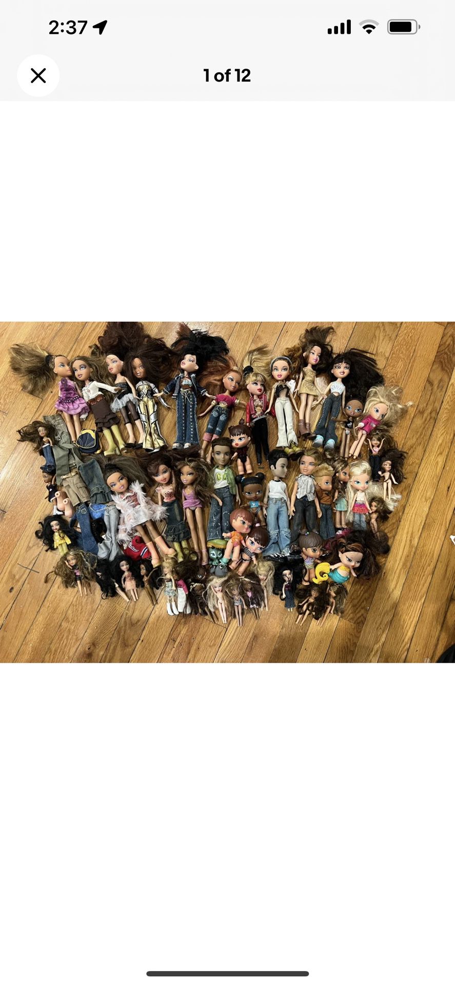 HUGE RARE Bratz Dolls Lot of 56 Reg Dolls, Minis, Babies, Kids, Tent, & Cafe!