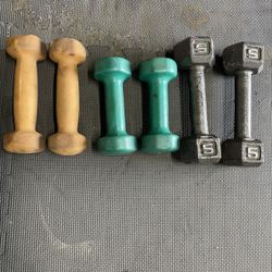 Dumbbells      8 Dollars 