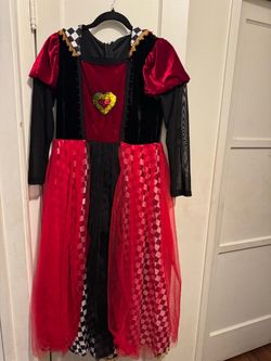 Queen of Hearts costume size 14-16