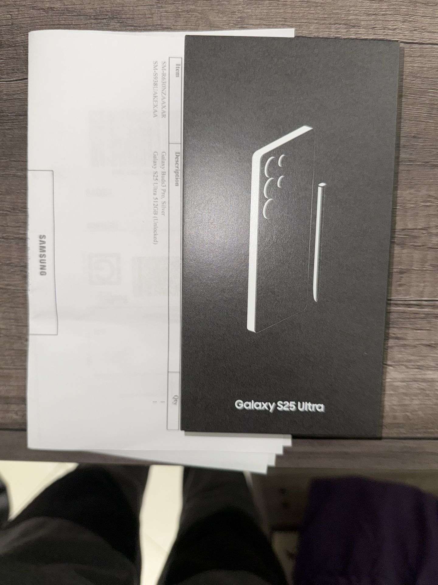 S25 Ultra 512GB Unlocked Titanium Black $1100 Brand New OBO 