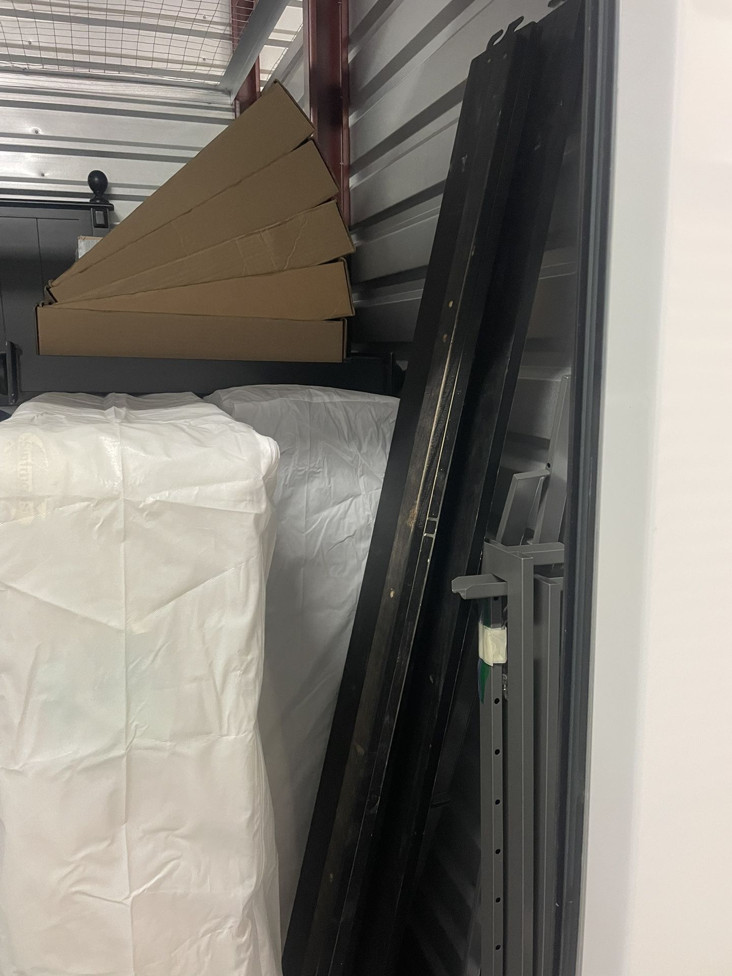 Queen Bed, Box Spring, Headboard , Bed frame