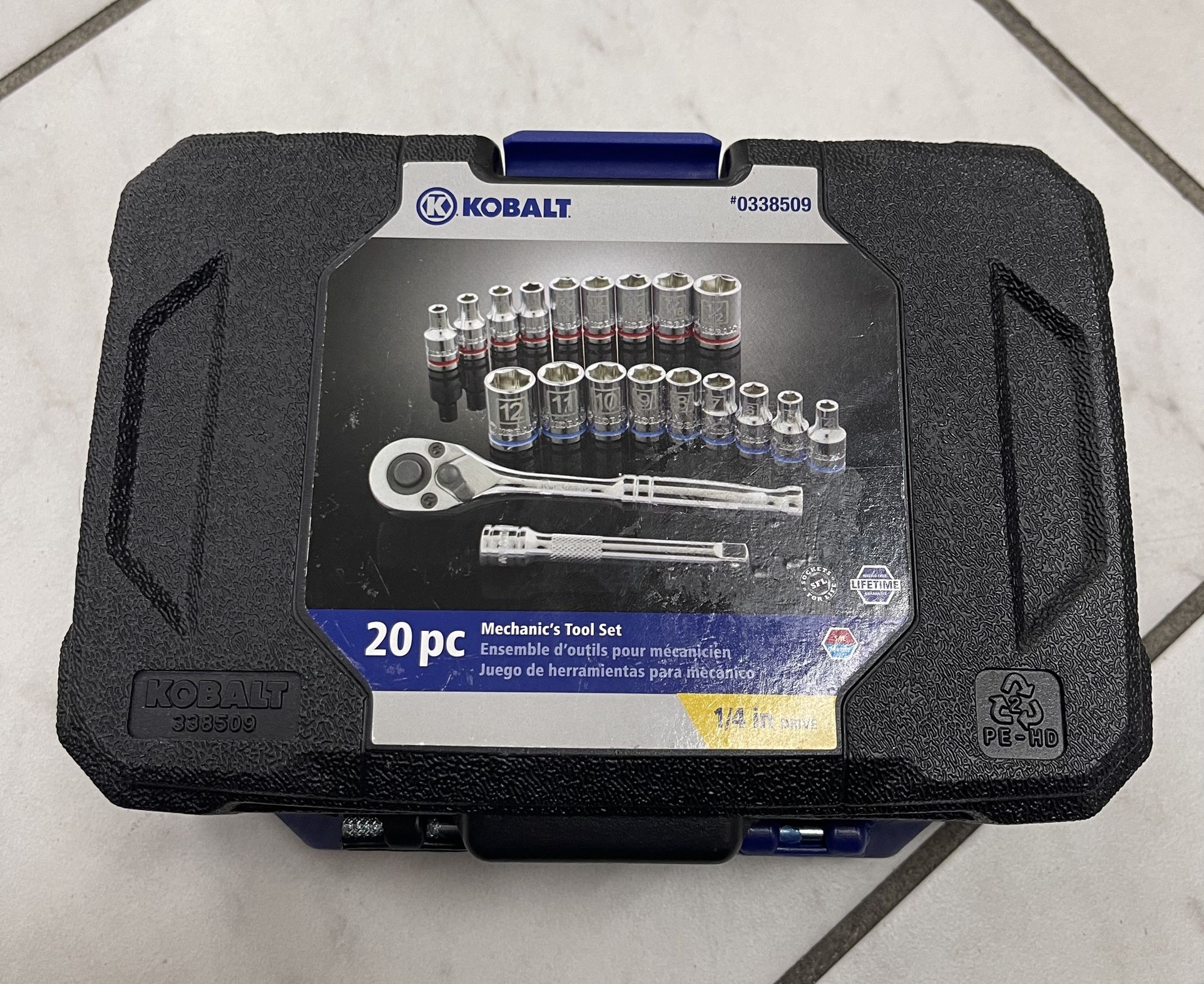 Kobalt 20pc 1/4 in Drive