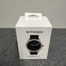 Withings ScanWatch 2 42mm Black Smart Health & Fitness Watch Brand New Sealed