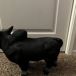 Bull piggy bank from Mexico