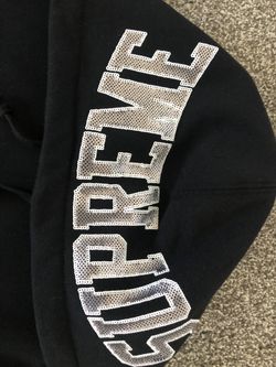 Supreme sequin hoodie size medium DS