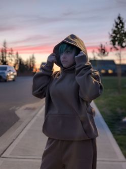 Comfrt Oversized Hoodie Sweatsuit Set