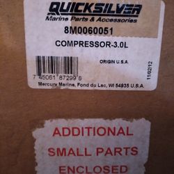 3.0 Mercury Compressor Brand New In The Box 