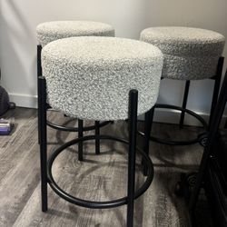 3 Identical Barstools 