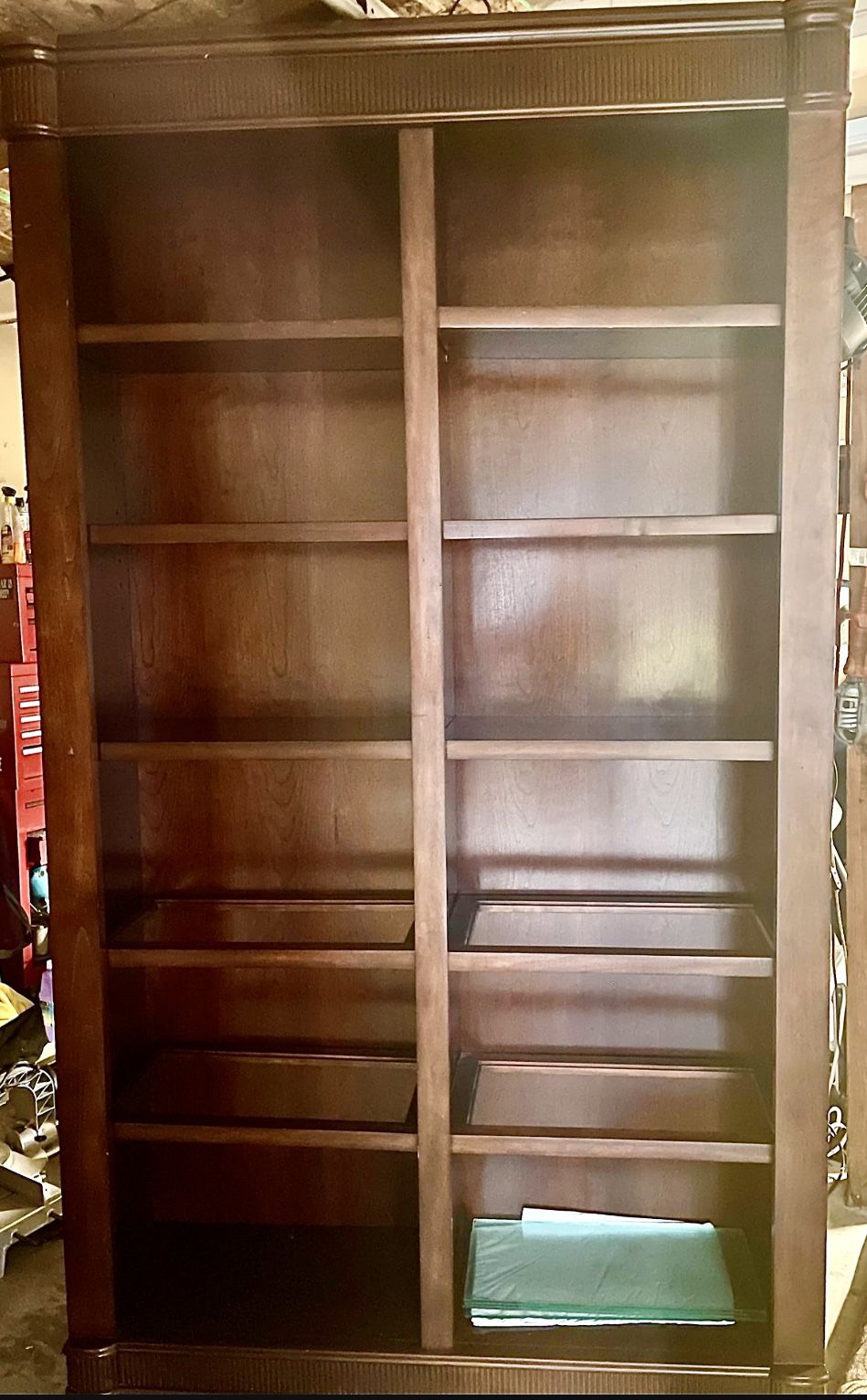Costco Bookcase Bookshelf Solid Wood Construction 