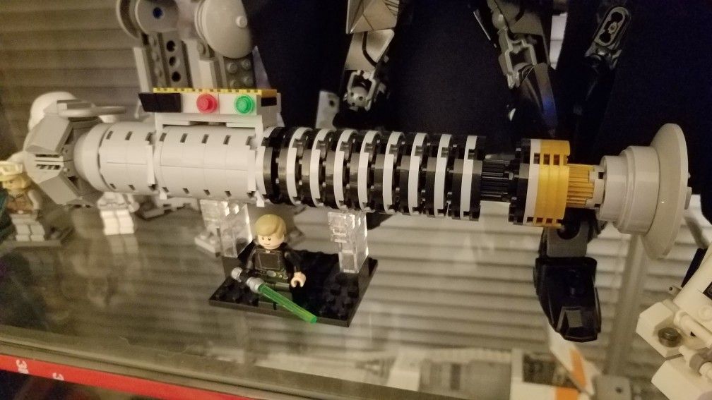Custom Life-Sized Lego Star Wars Luke Skywalker ROTJ Lightsaber