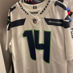 DK Metcalf Seahawks On-Field Jersey L