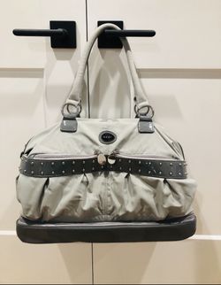Designer Gray Nest Diaper Bag