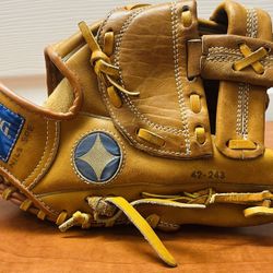 Spalding Leather Baseball Glove RH Throw – Pro Model 42-243 Jim Palmer 11 Inch