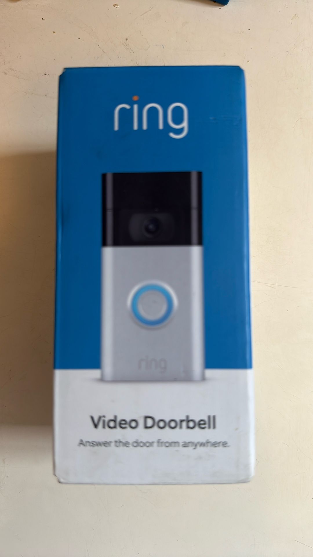RING Video Doorbell NEW Box Unopened.