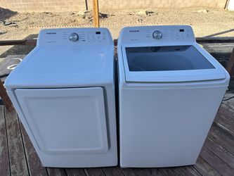 Very Nice Samsung Washer And Electric Dryer