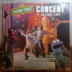 Sesame Street Concert On Stage-Lìve! LP