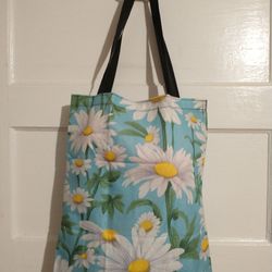 Daisy Canvas Tote 