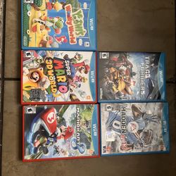 Various Nintendo Wii U Games