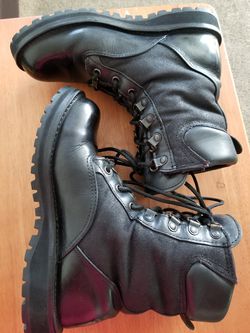 Danner Gore-tex 8"  Black Military Boots Women Sz US 6m, EU 37.5-