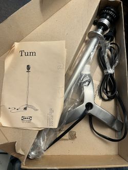 Ikea TUM aluminum table lamp