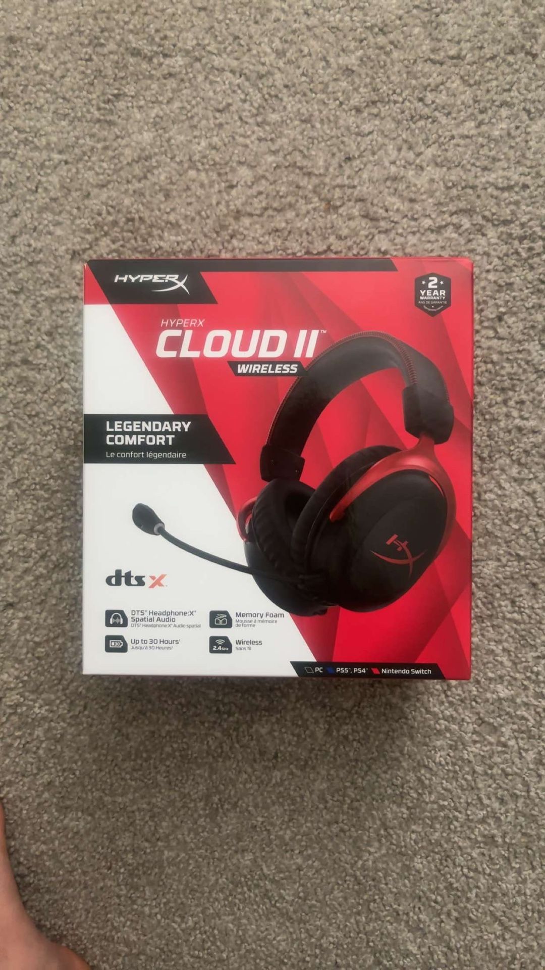 Hyper X Cloud 2 Wireless Headset