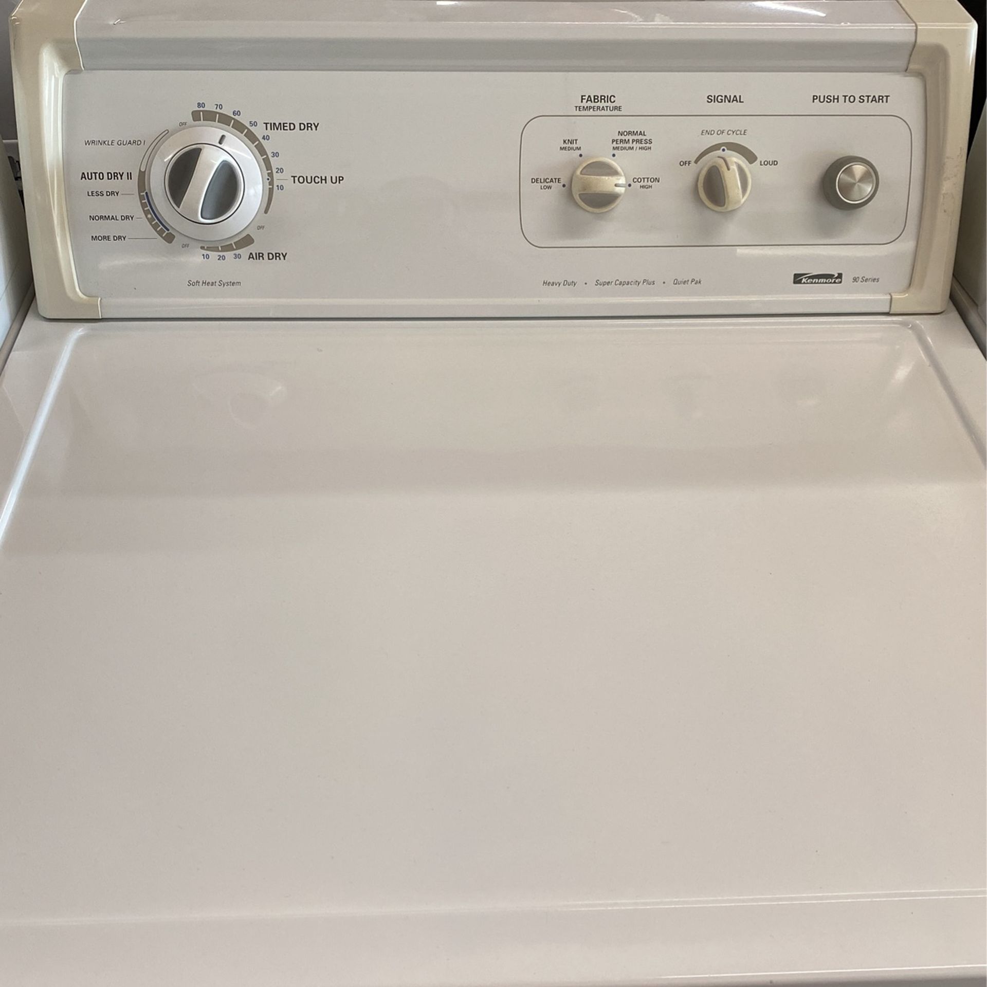 kenmore dryer used good condition