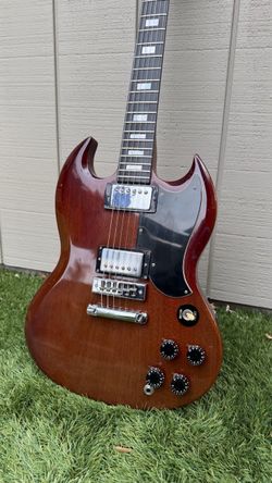 Vintage 1974 Gibson SG Standard – Cherry – Norlin Era – Gibson Tuners – Hardshell Case