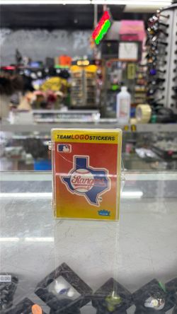 1980’s Fleer - Texas Rangers Team Logo Stickers (Baseball Cards)