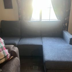 Grey Ashley Furniture Mid Mod Sofa