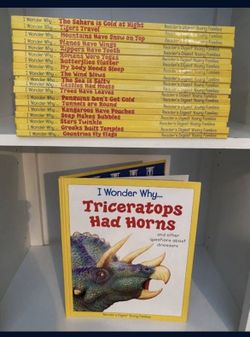 1990s “I WONDER WHY” Hardcover Books x 20