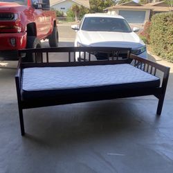 Twin Bed With Mattress 