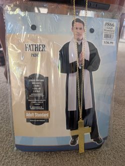 Mens Halloween - Priest/Padre