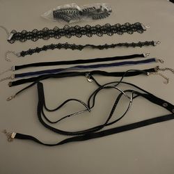 LOT Of Neck Chokers 