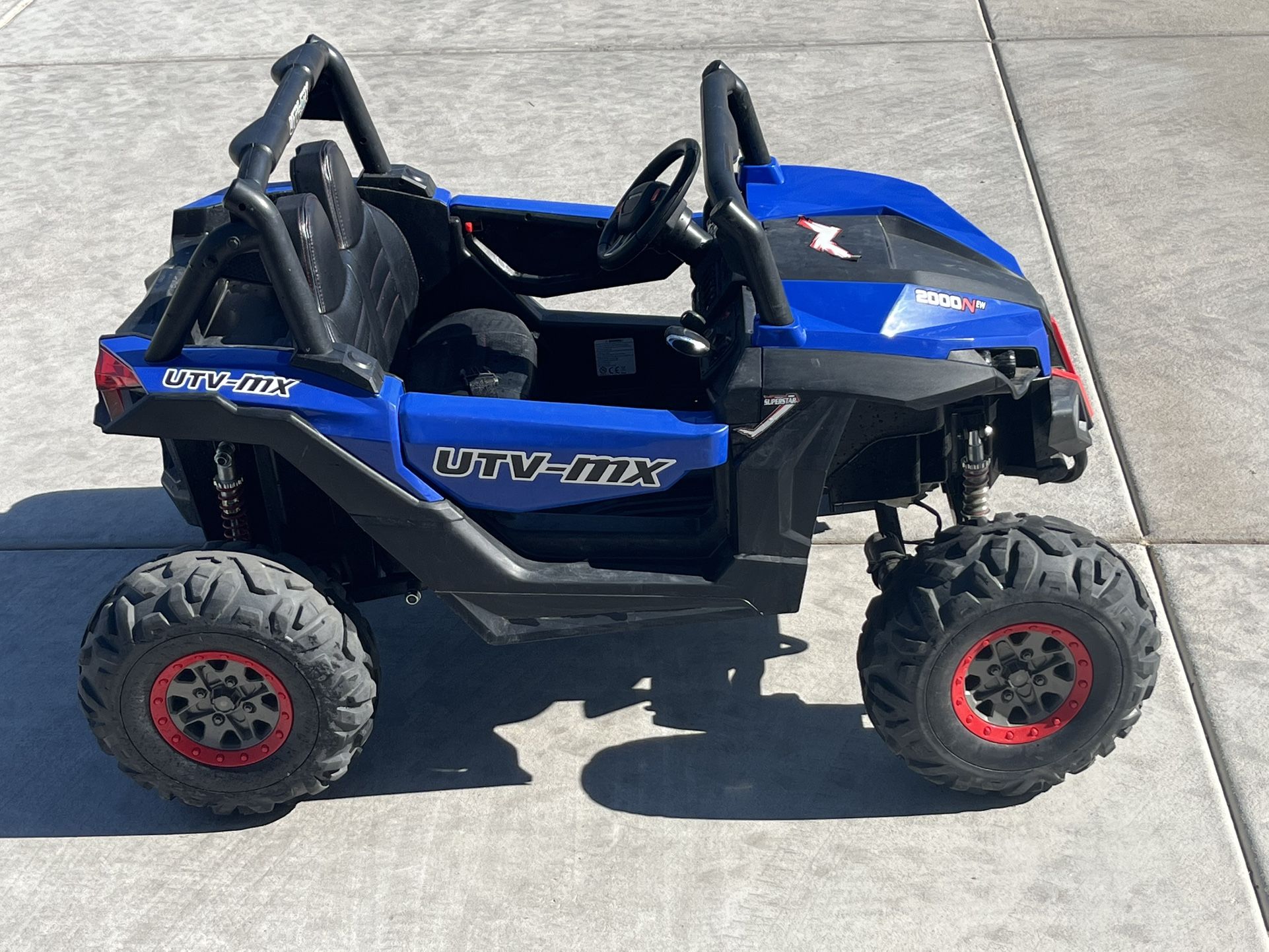 4x4 Kids Atv With Remote And New Battery 