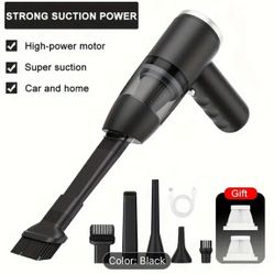 Wireless Wonder - Handheld Vacuum Cleaner vacuum/blower duster    Foldable Handheld Car Vacuum Cleaner,4 in 1 Vacuum Cleaner for Car,120W Powerful Mot