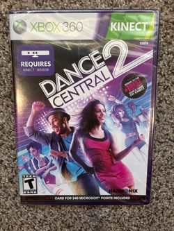 New Dance Central 2 Xbox 360 Kinect Game