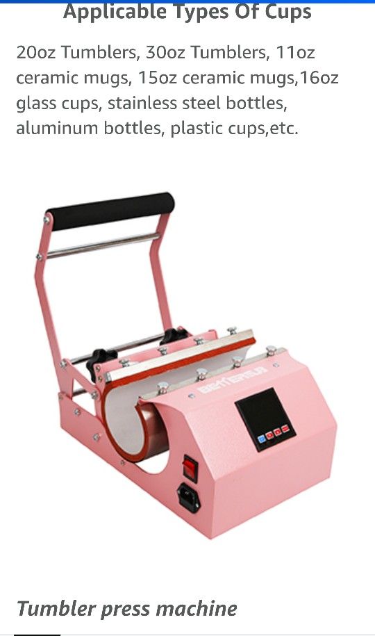 Tumblr Heat Press