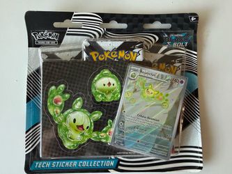 Pokemon Black Bolt Tech Sticker Collection