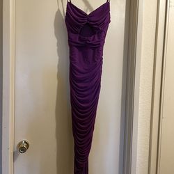 Purple elegant Dress 