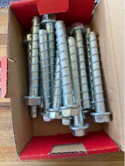 5/8 in. x 5-1/2 in. KH-EZ Carbon Steel Zinc Plated Hex Head Concrete and Masonry Screw Anchor 15-Piece