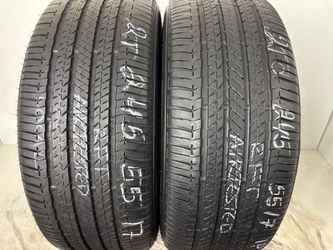 2 tires 245 55 17 bridg dueler hl 400 run flat high tread