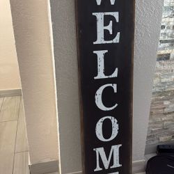 Welcome Sign