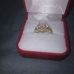 10 karat Diamond Engagement Ring
