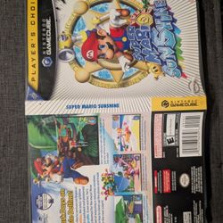 Mario Sunshine Gamecube