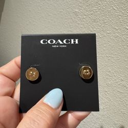 Coach Stud Earrings 